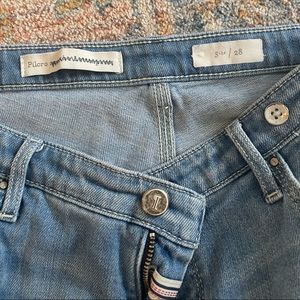 Pilcro and the letterpress Carpenter Jeans